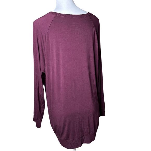 Torrid super soft knits maroon long sleeve 2 2x - Picture 3 of 4